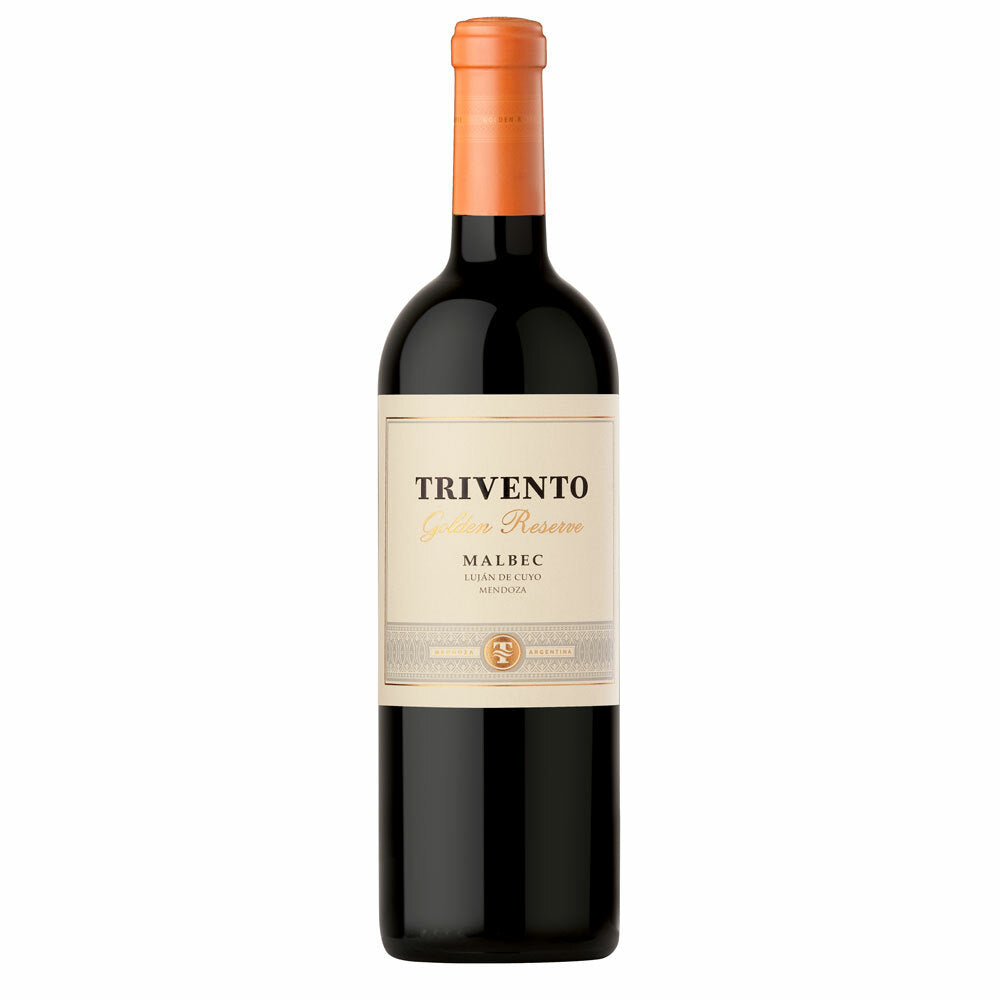 2019 TRIVENTO GOLDEN RESERVE MALBEC,  LUJAN DE CUYO MENDOZA ARGENTINA-Happy Wine Calle Ocho