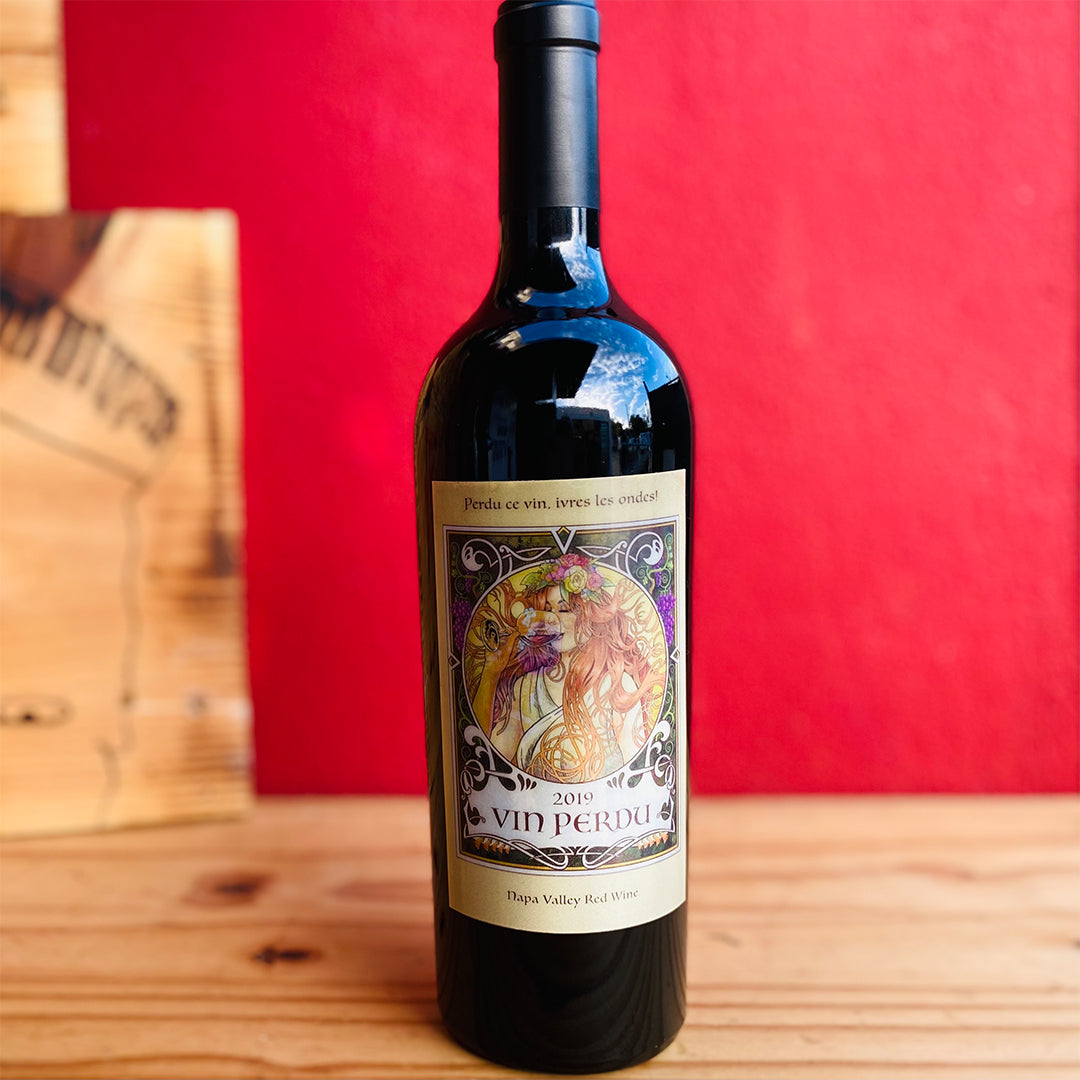 2019 VIN PERDU RED BLEND, NAPA CALIFORNIA-Happy Wine Calle Ocho