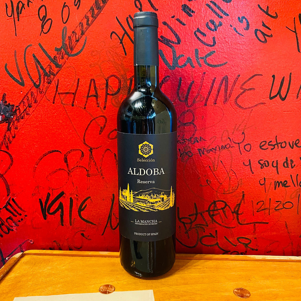 2018 BODEGAS ALDOBA JOVEN, LA MANCHA SPAIN-Happy Wine Calle Ocho