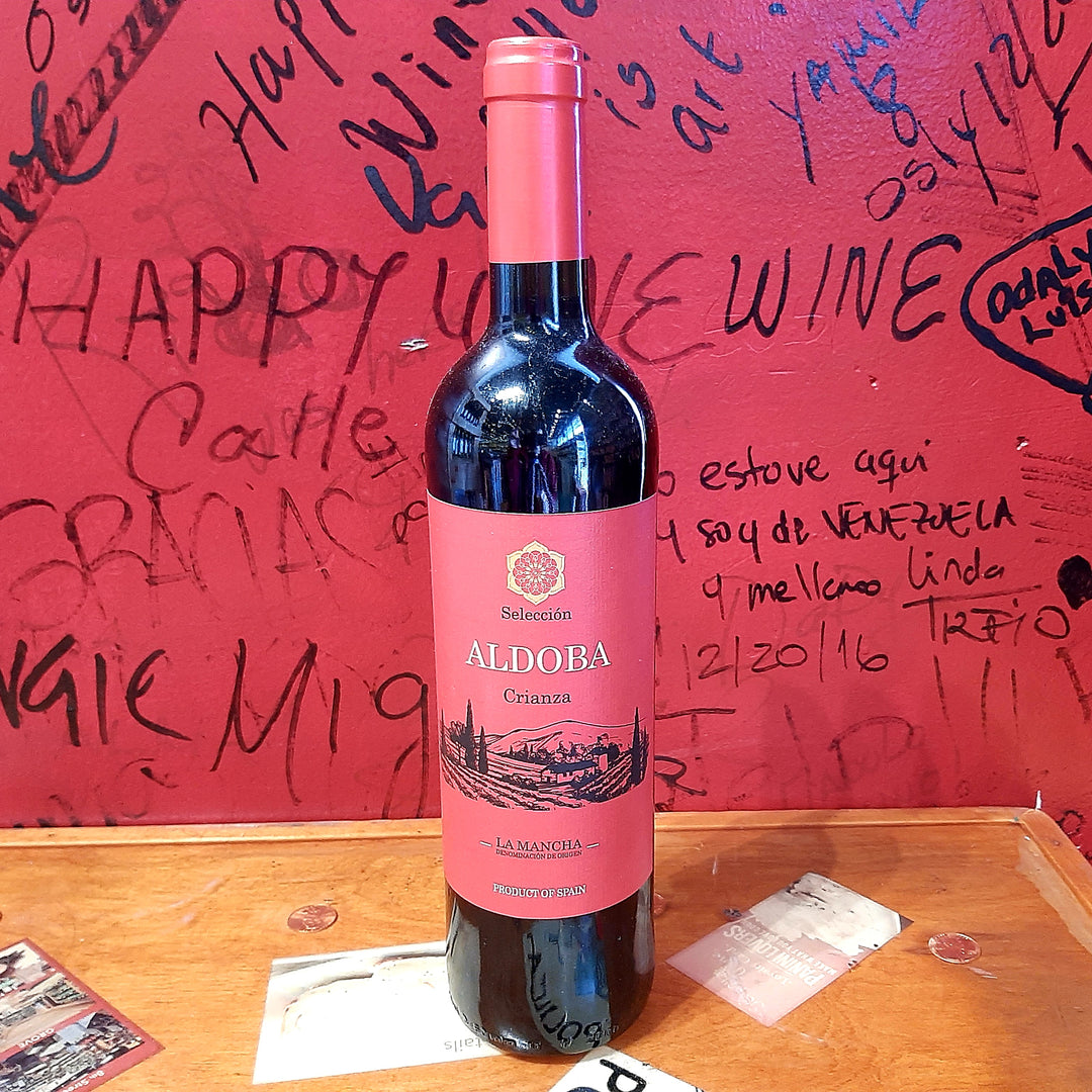 2016 ALDOBA CRIANZA BY BODEGAS CENTRO ESPANOLAS, SPAIN-Happy Wine Calle Ocho