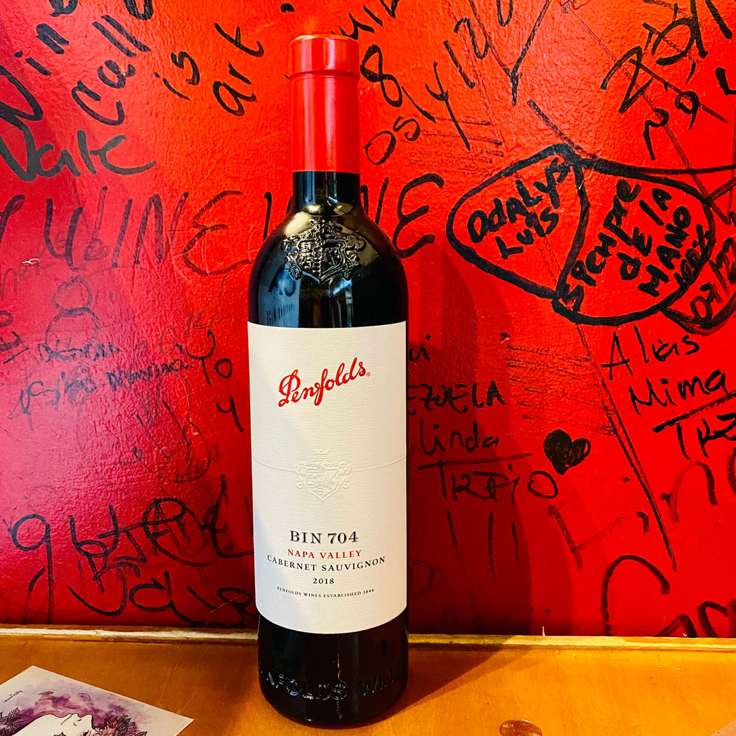 2019 PENFOLDS BIN 704 CABERNET SAUVIGNON, NAPA VALLEY CALIFORNIA-Happy Wine Calle Ocho