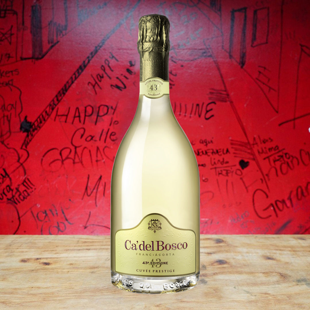 CA' DEL BOSCO FRANCIACORTA 45a EDIZIONE EXTRA BRUT  CUVEE PRESTIGE, ITALY-Happy Wine Calle Ocho