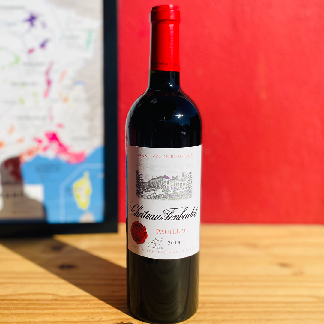 2018 CHATEAU FONBADET, PAUILLAC BORDEAUX FRANCE-Happy Wine Calle Ocho