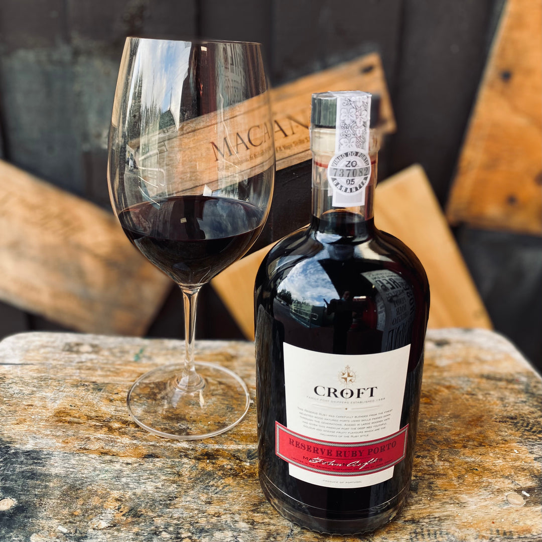 CROFT RESERVE RUBY PORTO, PORTUGAL-Happy Wine Calle Ocho