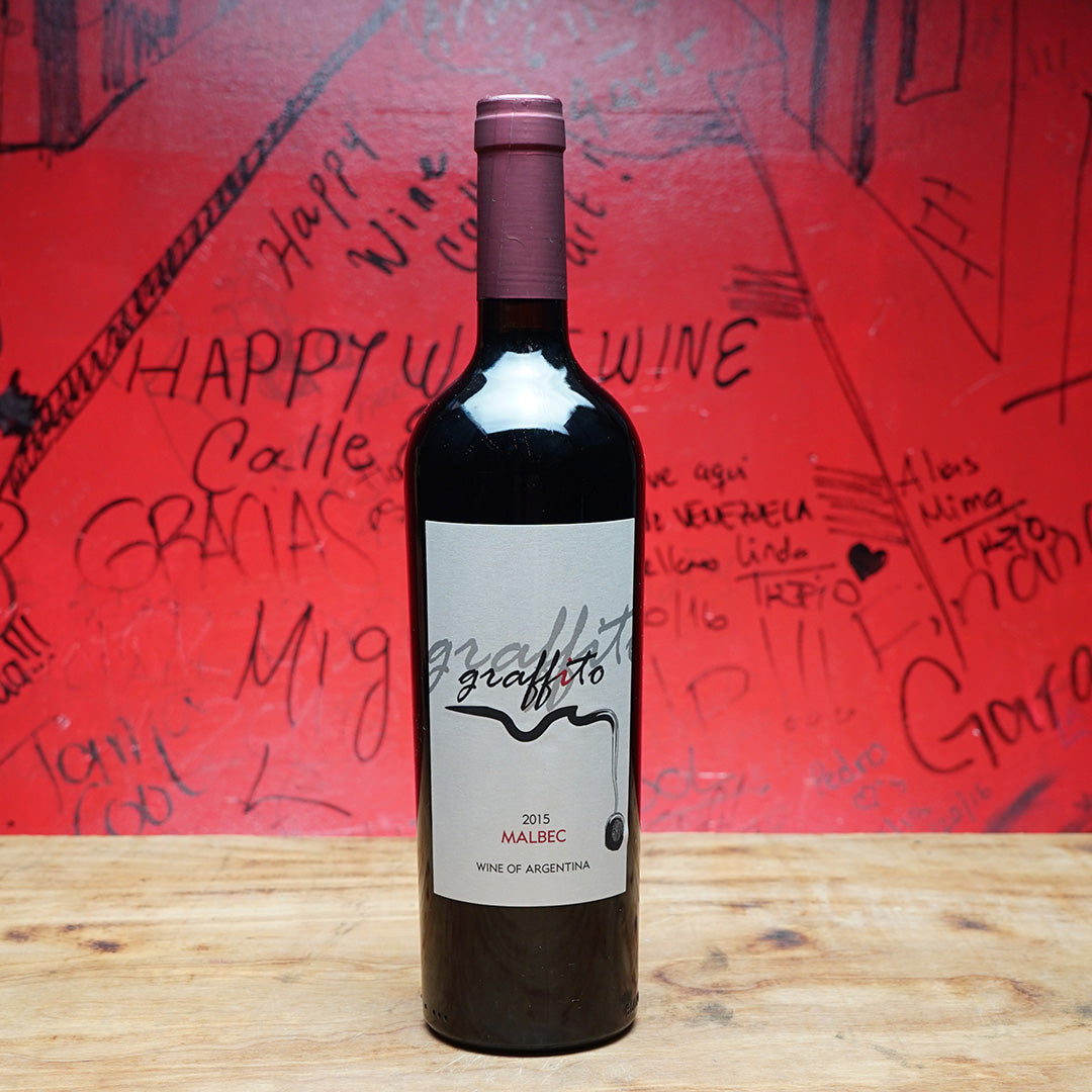 2015 GRAFFITO MALBEC, LUJAN DEL CUYO, ARGENTINA-Happy Wine Calle Ocho