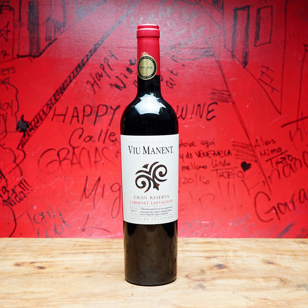 2017 VIU MANENT  GRAN RESERVA CABERNET SAUVIGNON , COLCHAGUA VALLEY CHILE-Happy Wine Calle Ocho