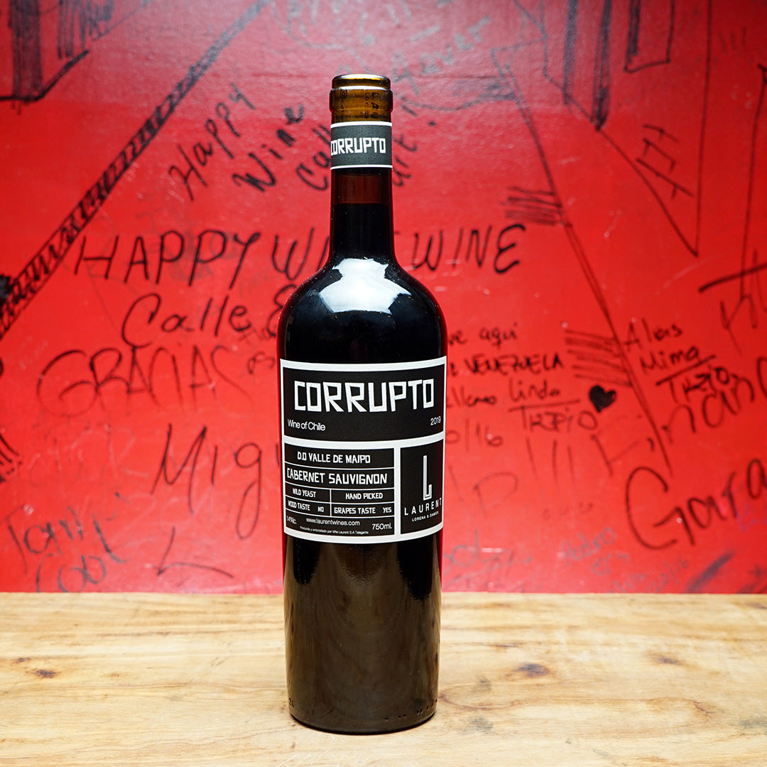 2019 LAURENT, CABERNET SAUVIGNON, CORRUPTO, VALLE DEL MAIPO, CHILE-Happy Wine Calle Ocho