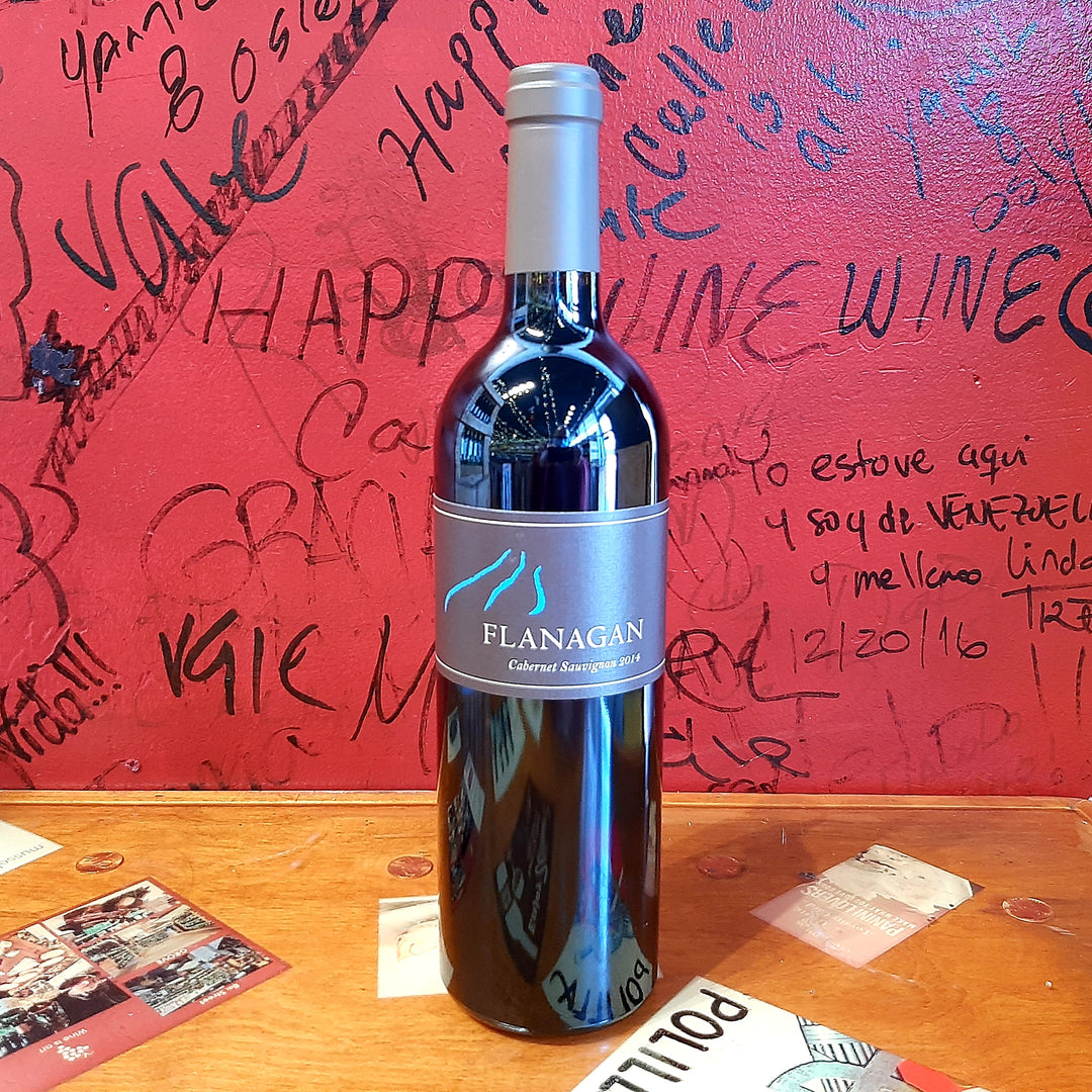 2014 FLANAGAN CABERNET SAUVIGNON BENNETT VALLEY, SONOMA COUNTY CALIFORNIA-Happy Wine Calle Ocho