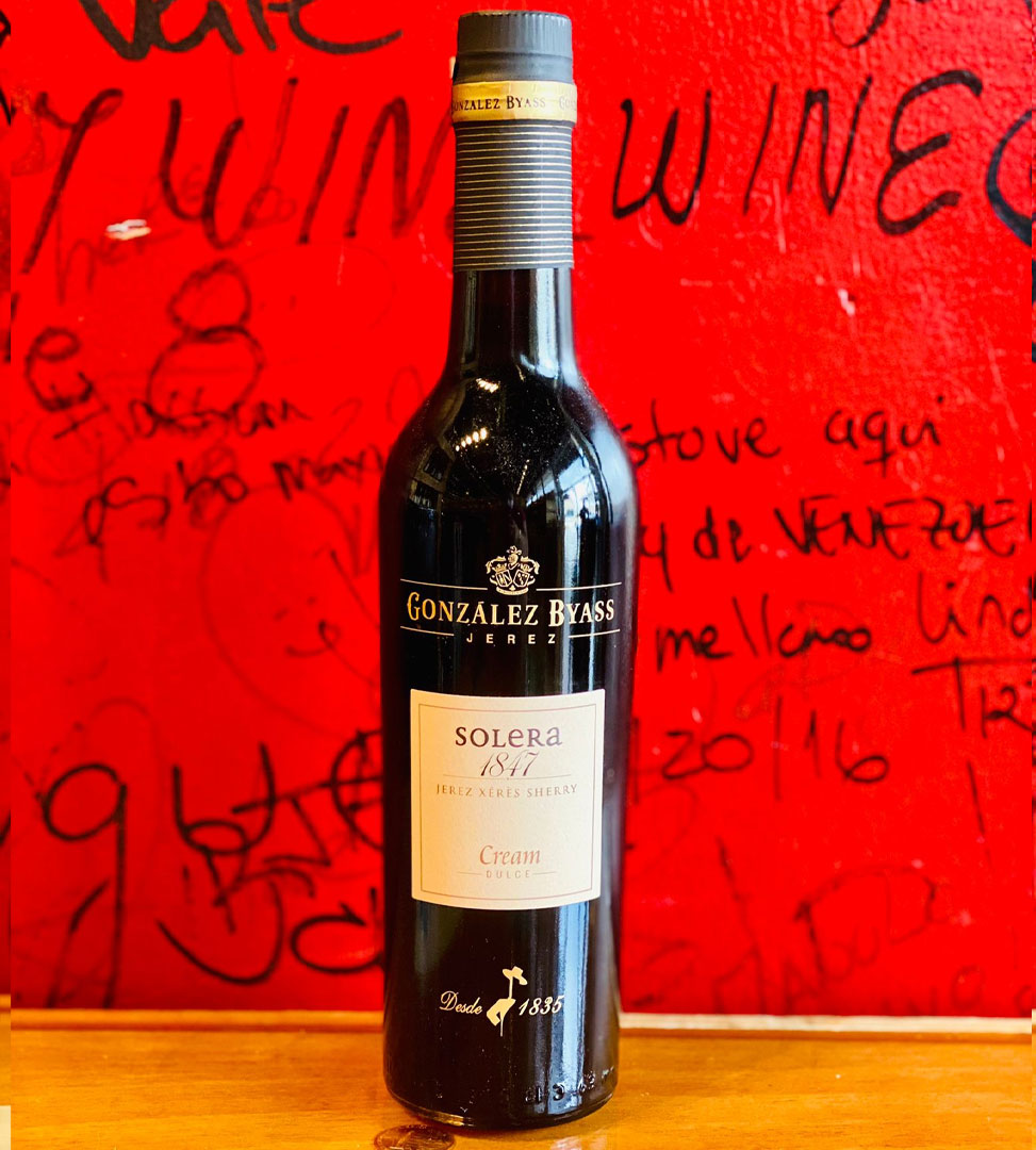 GONZALEZ BYASS SOLERA 1847  CREAM DULCE, JEREZ SPAIN-Happy Wine Calle Ocho