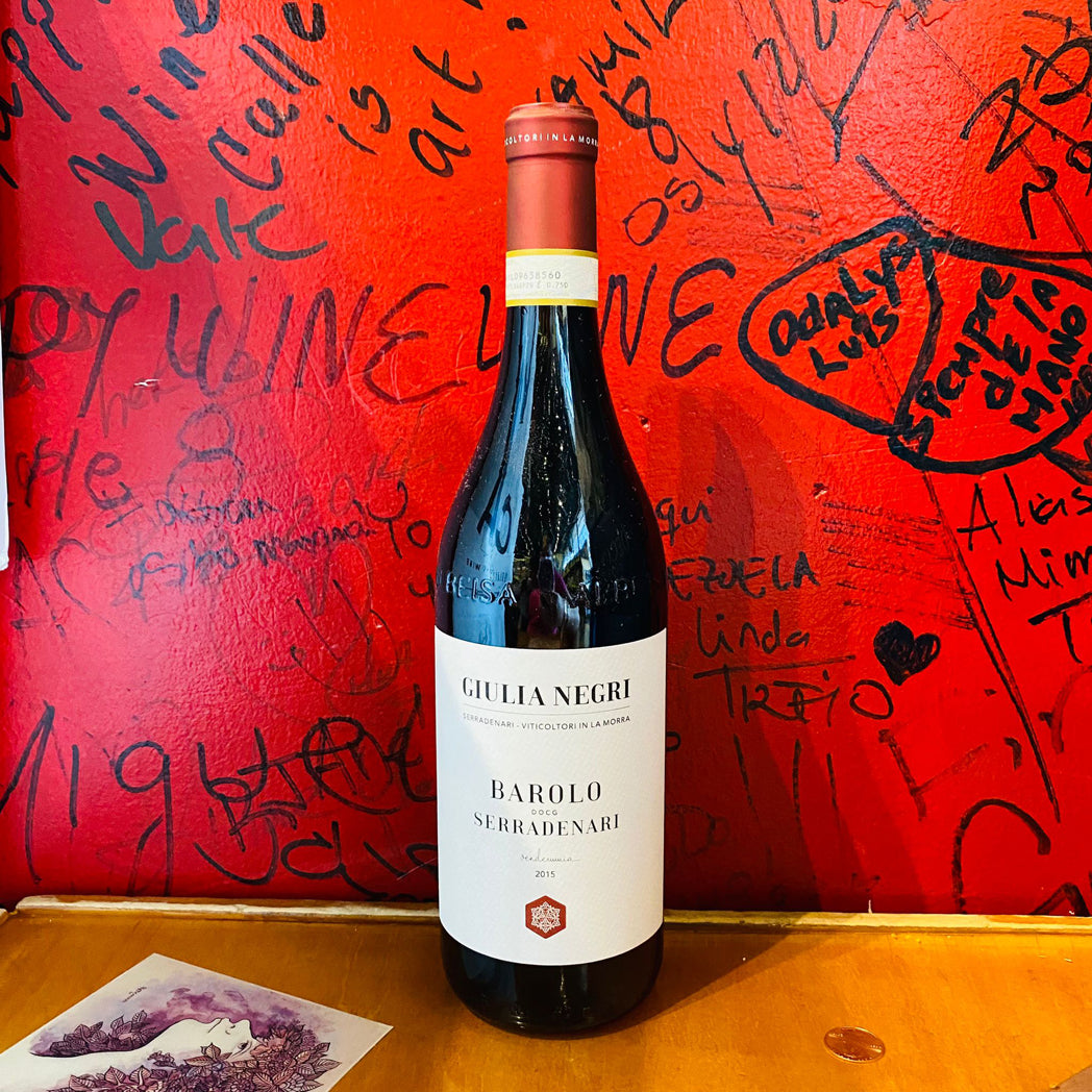 2015 GIULIA NEGRI SERRADENARI BAROLO PIEDMONT, ITALY-Happy Wine Calle Ocho