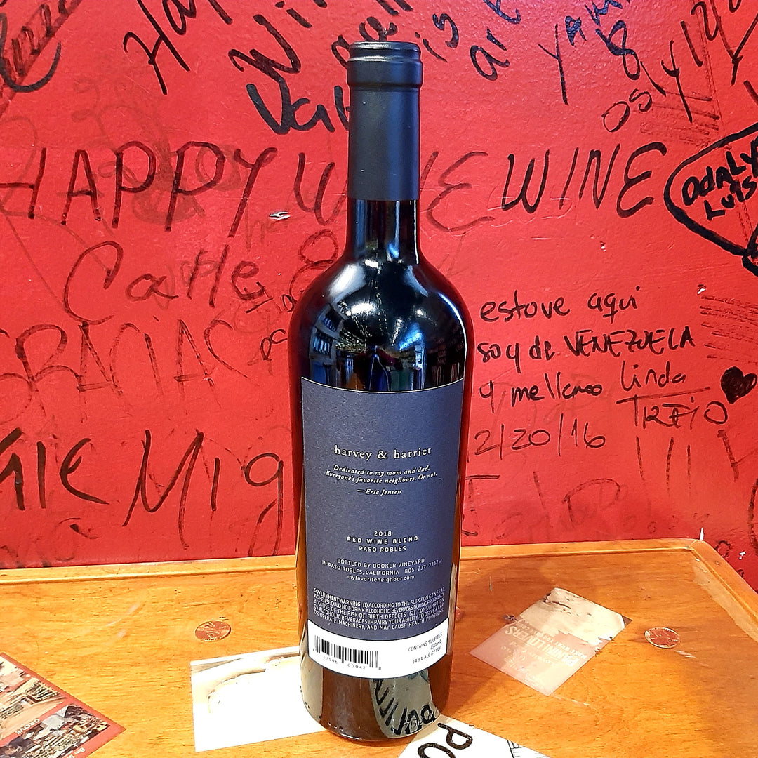 2019 HARVEY  & HARRIER RED BLEND, PASO ROBLES CALIFORNIA-Happy Wine Calle Ocho