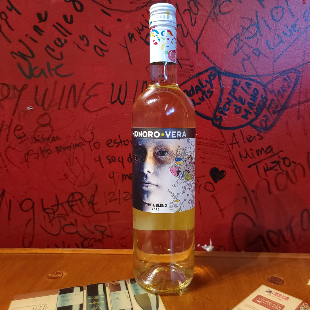 2020 HONORO VERA WHITE BLEND, RUEDA SPAIN-Happy Wine Calle Ocho