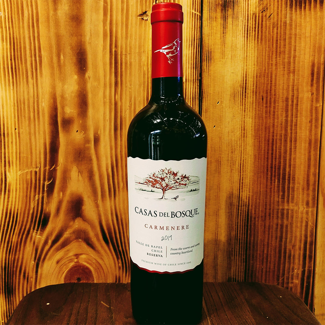 2019 CASAS DEL BOSQUE CARMENERE RESERVA, VALLE DE RAPEL CHILE-Happy Wine Calle Ocho
