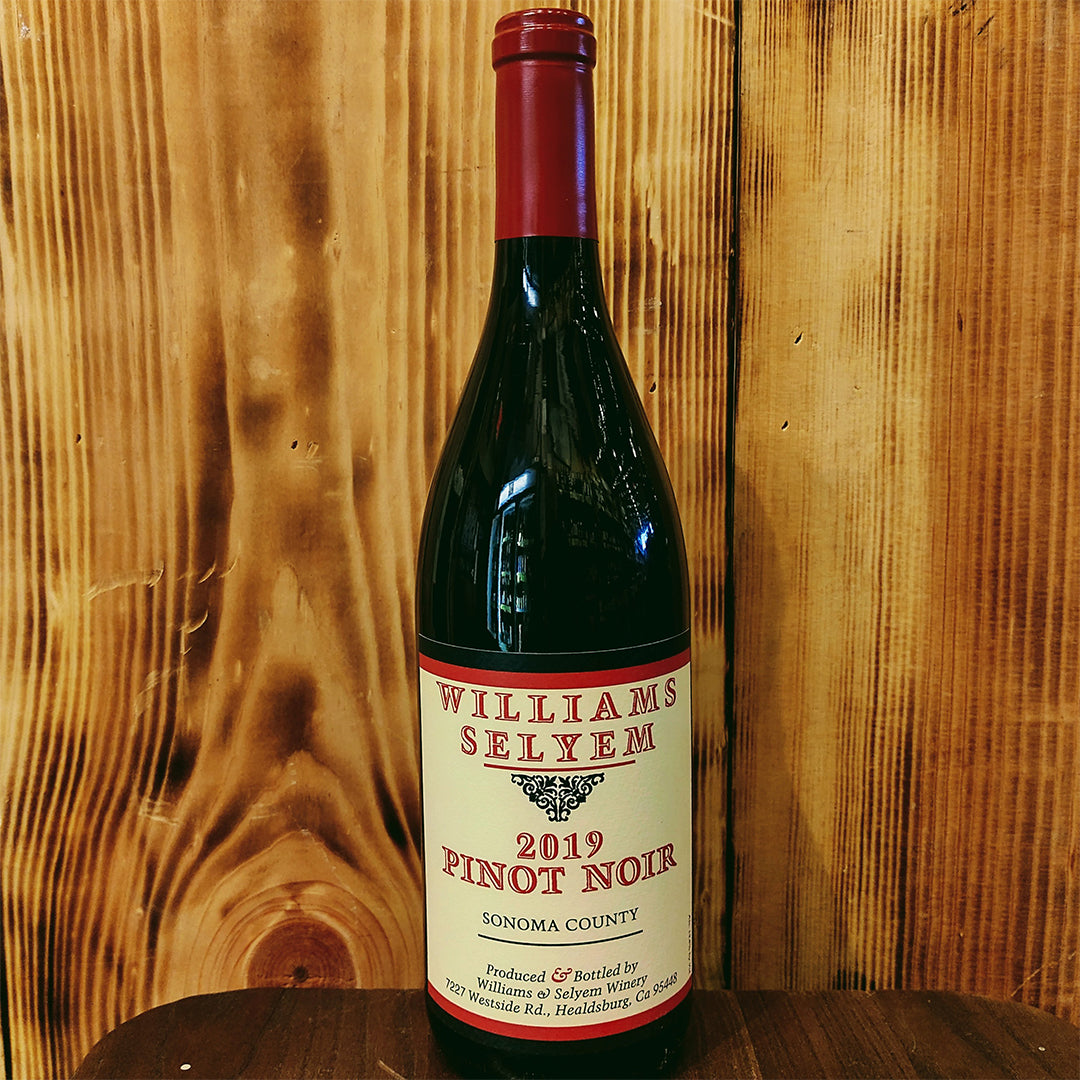 2019 WILLIAMS SELYEM PINOT NOIR, SONOMA COUNTY CALIFORNIA-Happy Wine Calle Ocho