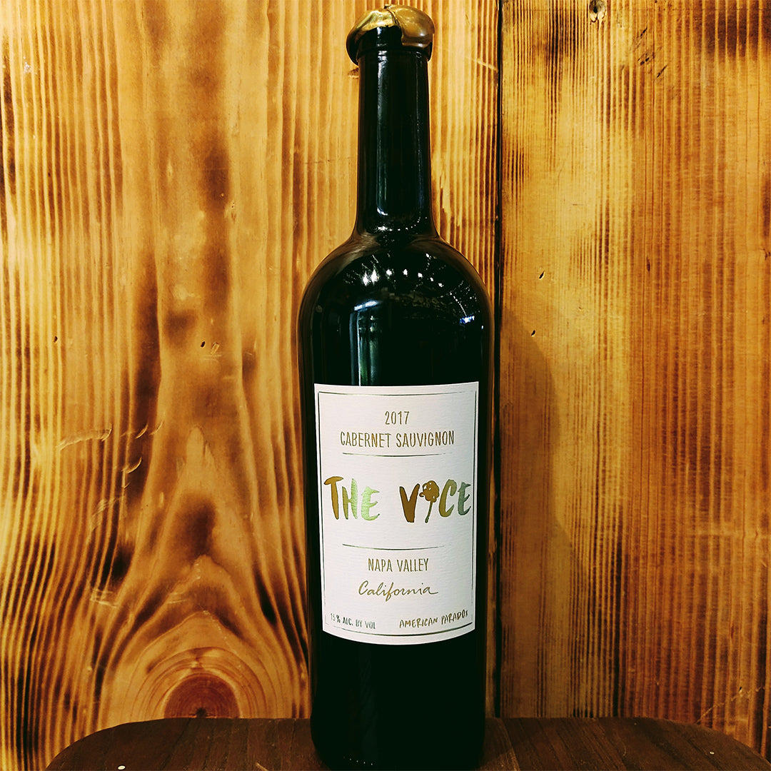 2017 THE VICE AMERICAN PARADOX CABERNET SAUVIGNON, NAPA VALLEY CALIFORNIA-Happy Wine Calle Ocho