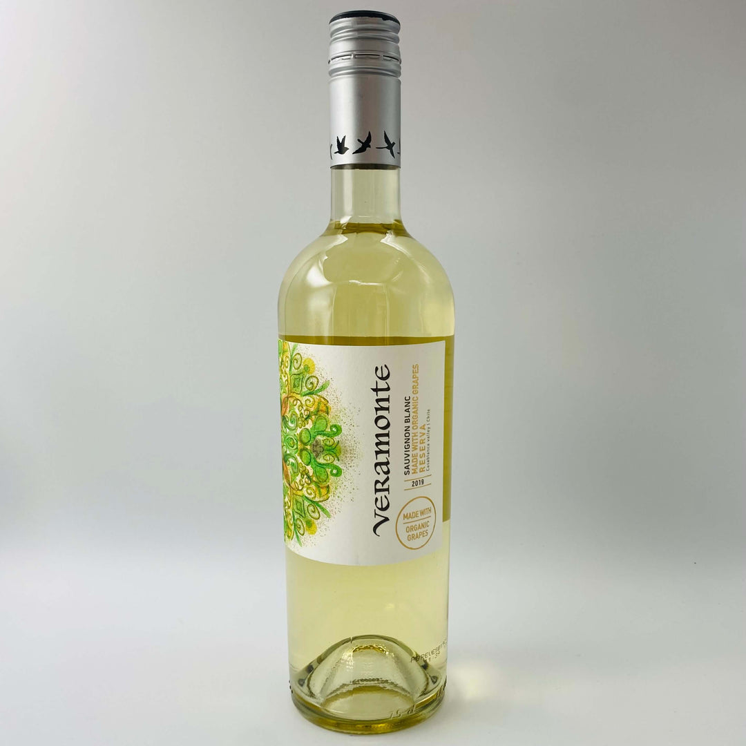 2019 VERAMONTE SAUVIGNON BLANC ORGANIC RESERVA, CASABLANCA VALLEY CHILE-Happy Wine Calle Ocho