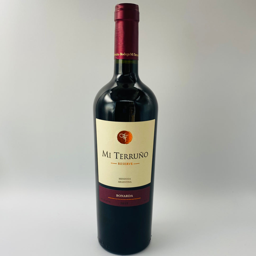 2019 MI TERRUNO RESERVA BONARDA, MENDOZA ARGENTINA-Happy Wine Calle Ocho
