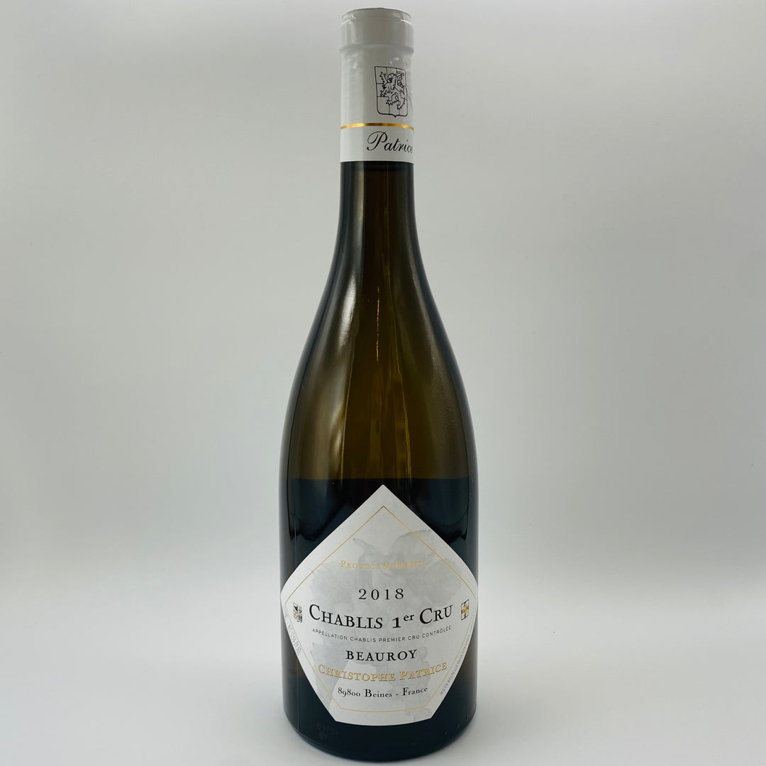 2018 CHRISTOPHER PATRICE BEAUROY CHABLIS 1ER CRU, BURGUNDY FRANCE-Happy Wine Calle Ocho