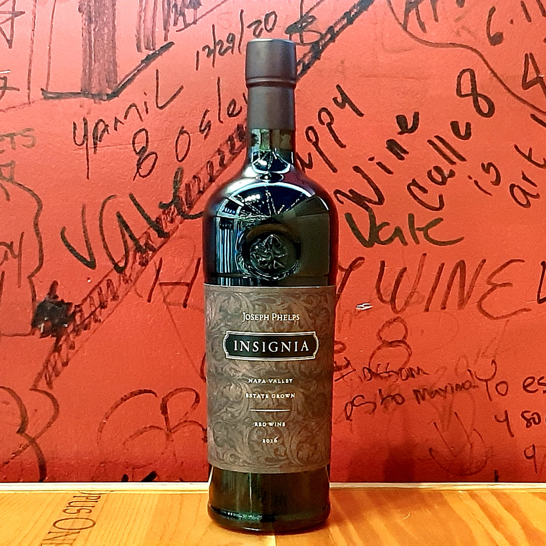 2018  JOSEPH PHELPS INSIGNIA RED WINE, NAPA CALIFORNIA-Happy Wine Calle Ocho