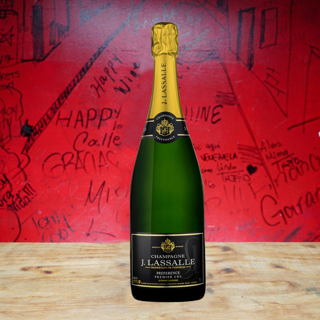 J. LASSALLE PREFERENCE PREMIER CRU BRUT, CHAMPAGNE FRANCE-Happy Wine Calle Ocho