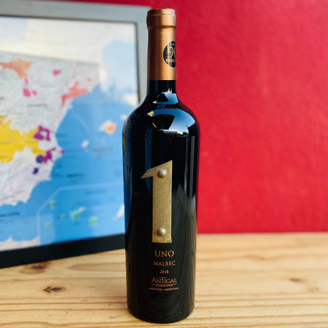 2018 ANTIGAL 1 UNO MALBEC, MENDOZA ARGENTINA-Happy Wine Calle Ocho