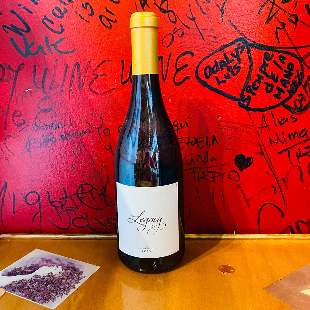 2015 LEGACY, CHARDONNAY, ALEXANDER VALLEY, SONOMA COUNTY, CALIFORNIA-Happy Wine Calle Ocho