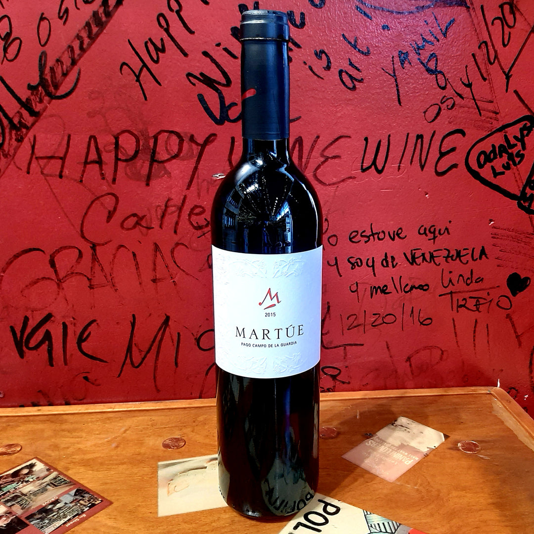 2015 FAMILIA MARTUE "MARTUE" VINO DE PAGO CAMPO DE LA GUARDIA, TOLEDO SPAIN-Happy Wine Calle Ocho