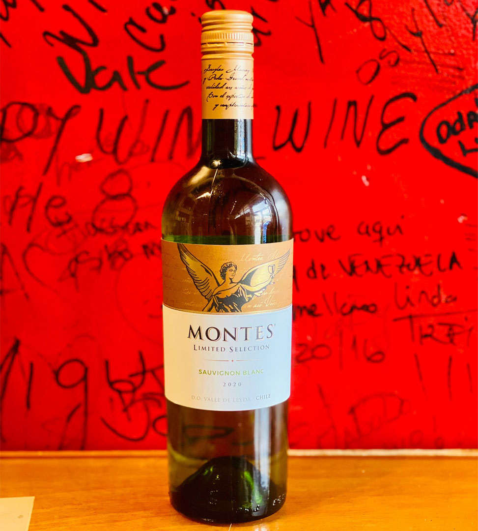 2021 MONTES SAUVIGNON BLANC LIMITED SELECTION, DO VALLE DE LEYDA, CHILE-Happy Wine Calle Ocho