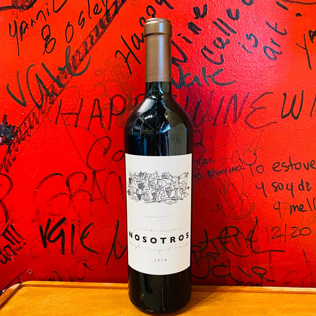 2018 DOMINIO DEL PLATA NOSOTROS SINGLE VINEYARD NOMADE, ALTAMIRA VALLE DE UCO ARGENTINA-Happy Wine Calle Ocho