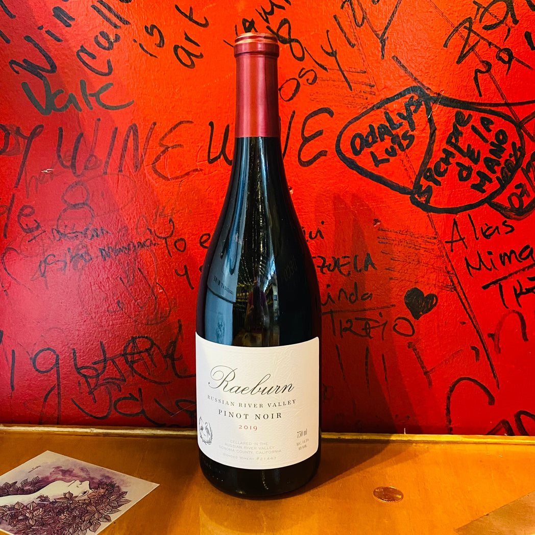 2019 RAEBUR CHARDONNAY, RUSSIAN RIVER VALLEY SONOMA COUNTY CALIFORNIA-Happy Wine Calle Ocho