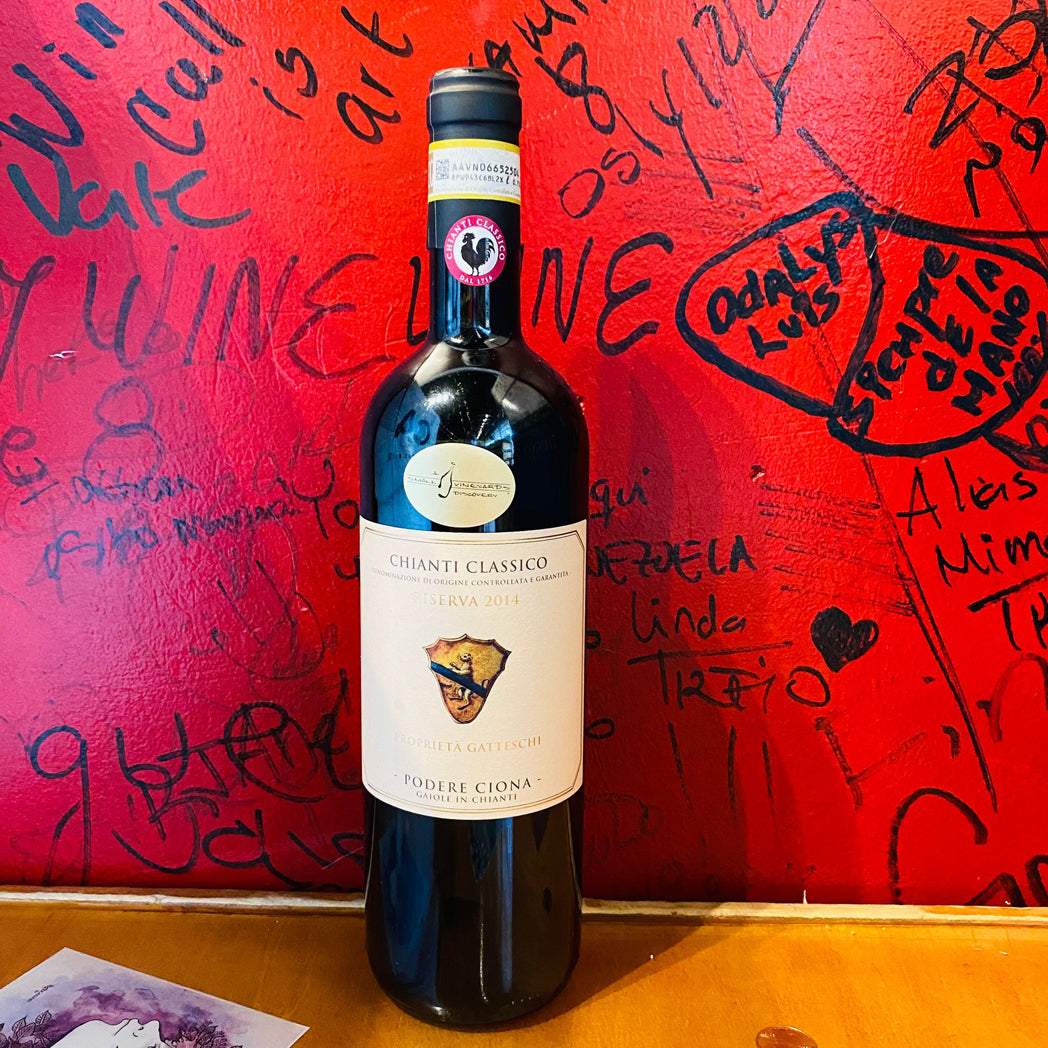 2014 PODERE CIONA CHIANTI CLASSICO DOCG, TUSCANY ITALY-Happy Wine Calle Ocho