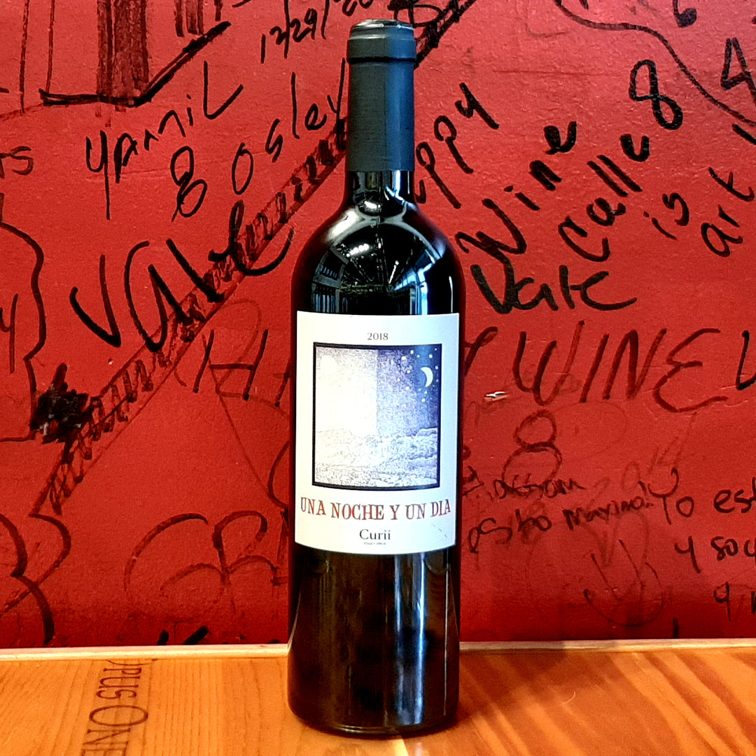 2018 CURII UNA NOCHE Y UN DIA, GIRO GARNACHA, ALICANTE SPAIN (NATURAL WINE)-Happy Wine Calle Ocho