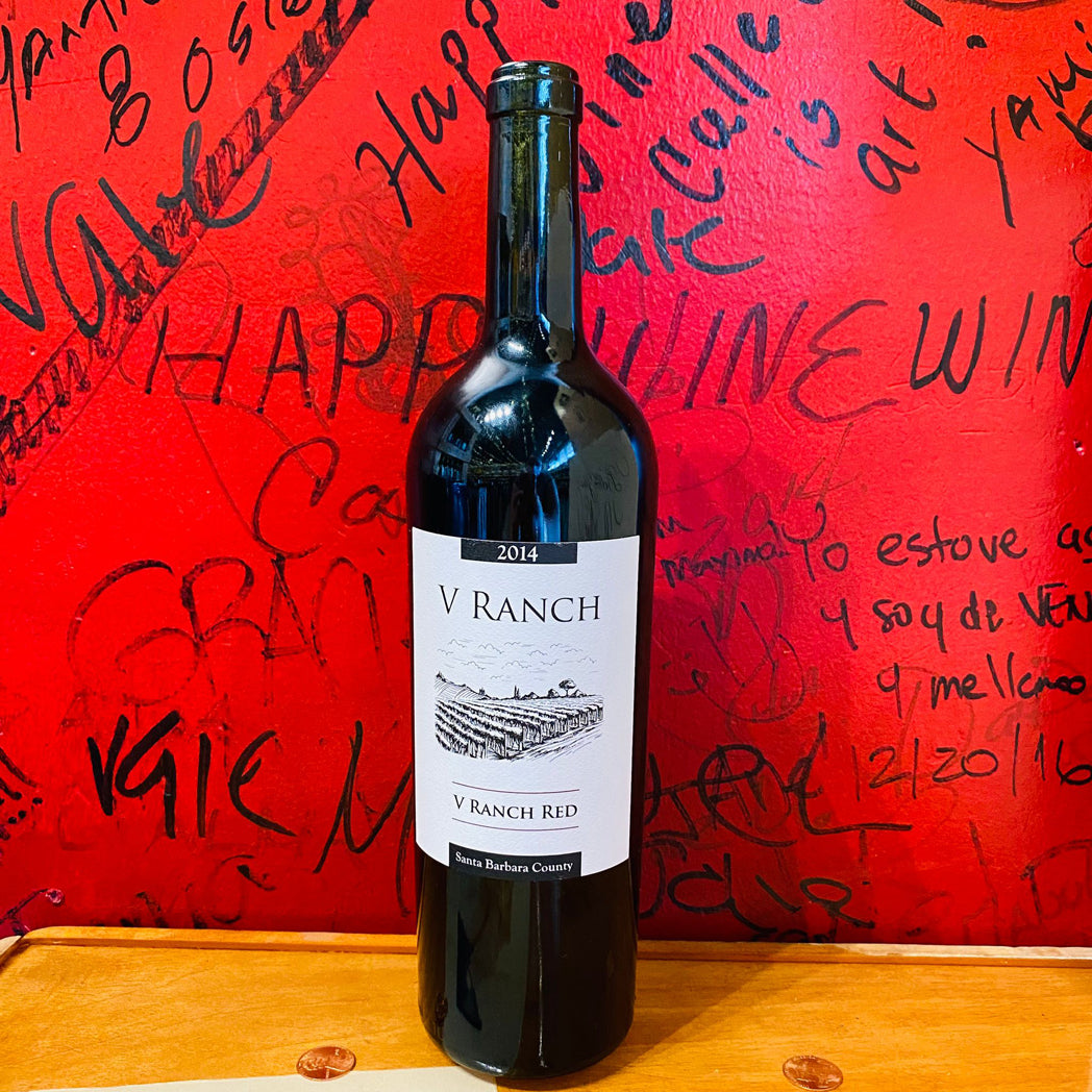2014 V RANCH CABERNET SAUVIGNON, SANTA BARBARA COUNTY, CALIFORNIA-Happy Wine Calle Ocho