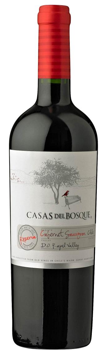 2019 CASAS DEL BOSQUE CABERNET SAUVIGNON VALLE DEL RAPEL CHILE-Happy Wine Calle Ocho