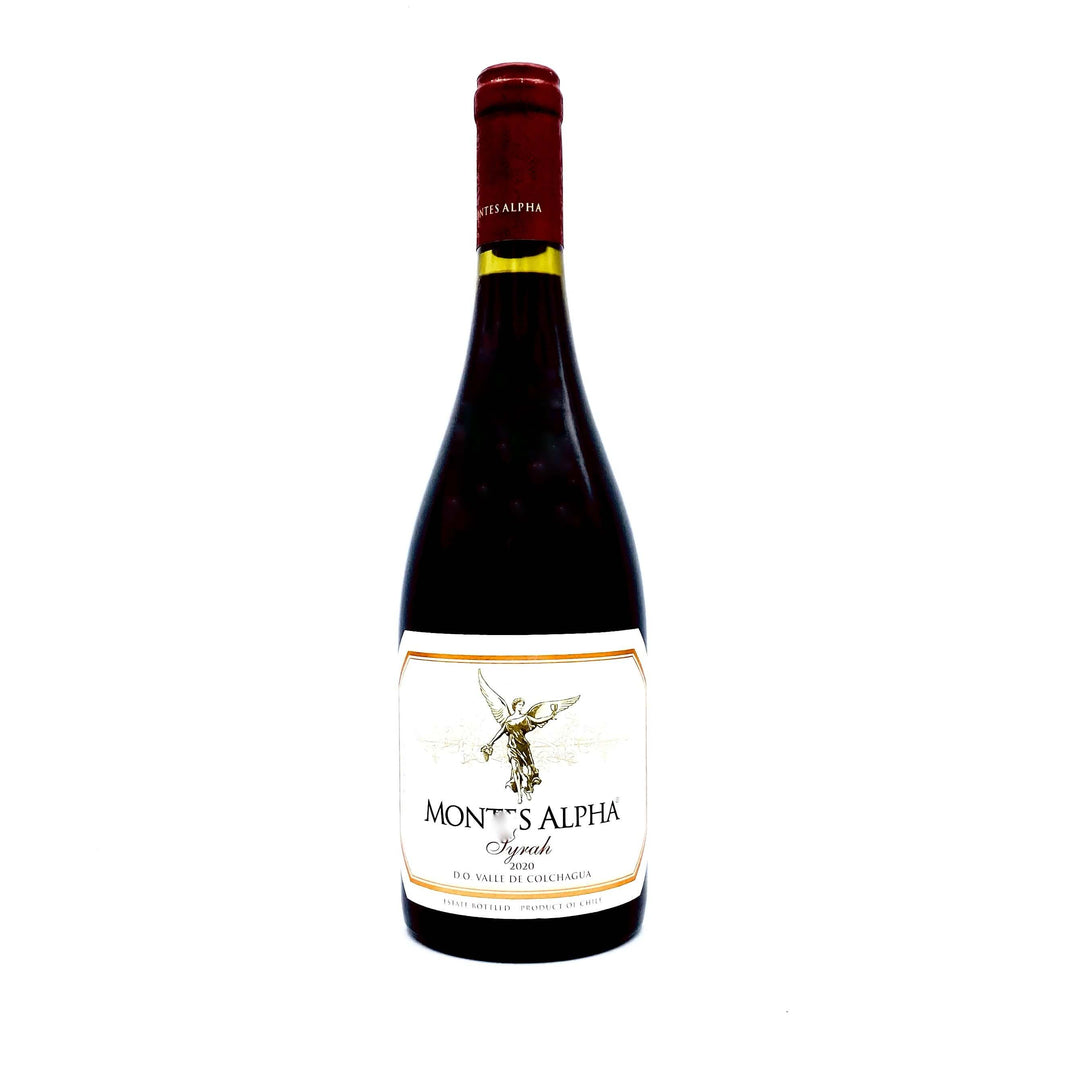 2020 MONTES ALPHA SYRAH, DO VALLE COLCHAGUA CHILE-Happy Wine Calle Ocho