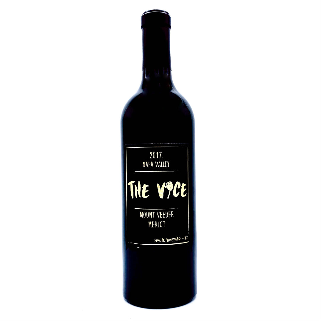2017 THE VICE MERLOT MOUNT VEEDER, NAPA VALLEY CALIFORNIA-Happy Wine Calle Ocho