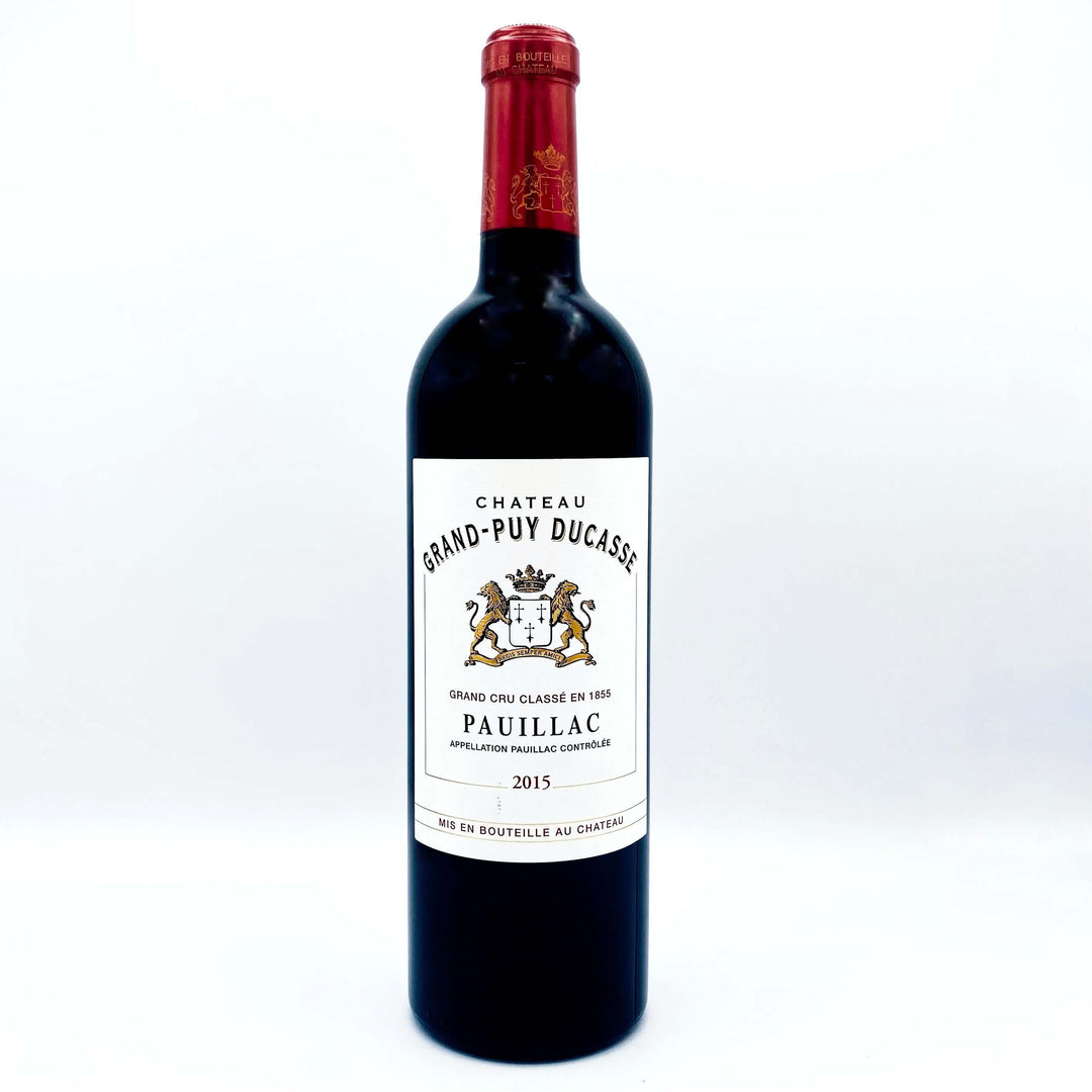 2015 CHATEAU GRAND-PUY DUCASSE RED BORDEAUX, PAUILLAC FRANCE-Happy Wine Calle Ocho