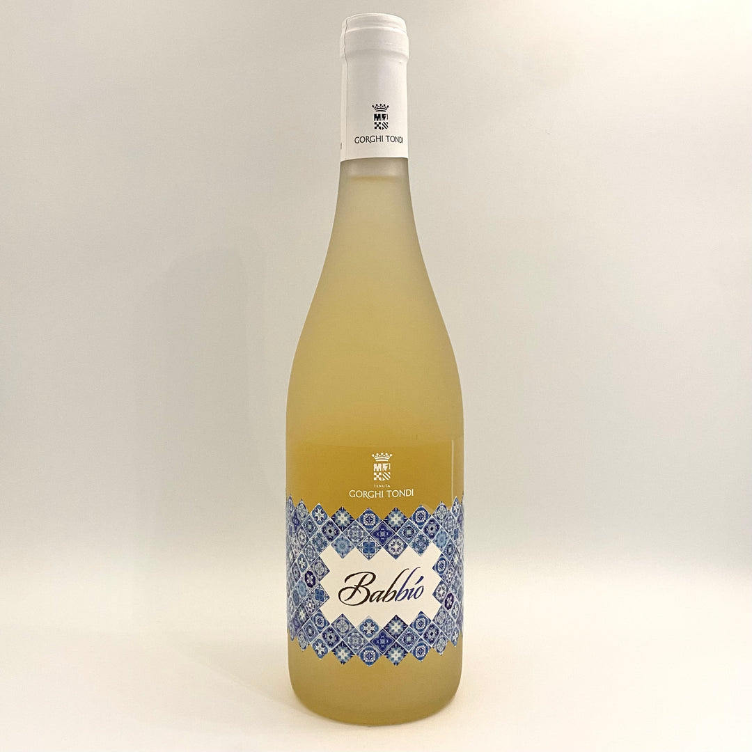 2019 GORGHI TONDI BABBIO BIANCO PET .NAT, SICILY ITALY-Happy Wine Calle Ocho