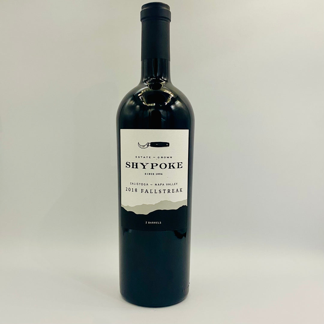 2018 SHYPOKE FALLSTREAK, CALISTOGA NAPA VALLEY CALIFORNIA-Happy Wine Calle Ocho