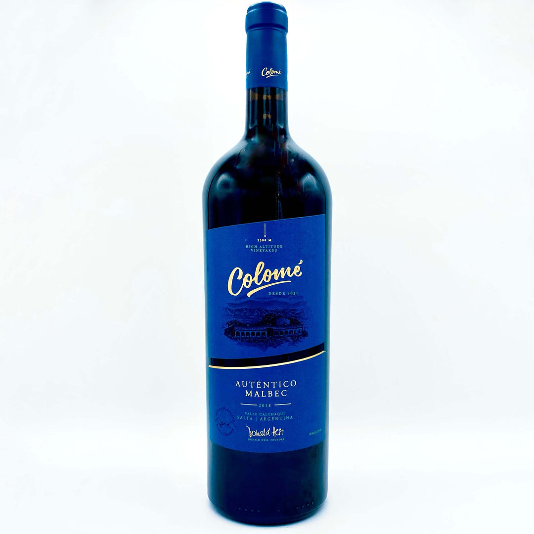 2018 BODEGAS COLOME AUTENTICO MALBEC MAGNUM, CALCHAQUI SALTA ARGENTINA-Happy Wine Calle Ocho