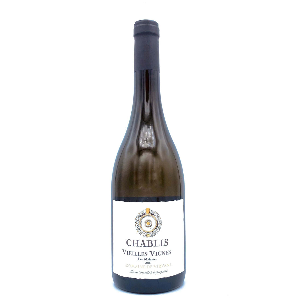 2018 DOMAINE DE VIRVANE CHABLIS VIEILLES VIGNES, BURGUNDY FRANCE-Happy Wine Calle Ocho