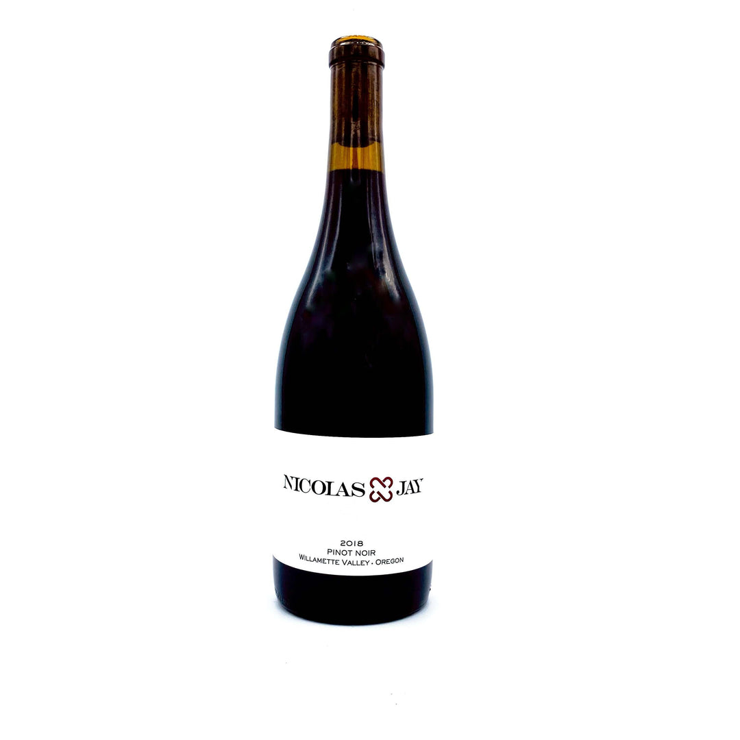 2018 NICOLAS JAY PINOT NOIR, WILLAMETTE VALLEY OREGON-Happy Wine Calle Ocho