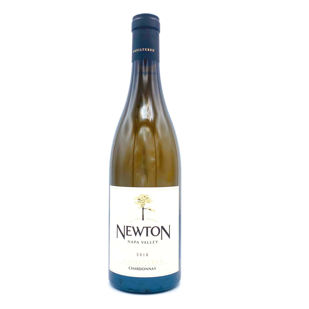 2018 NEWTON CHARDONNAY UNFILTERED, NAPA VALLEY CALIFORNIA-Happy Wine Calle Ocho