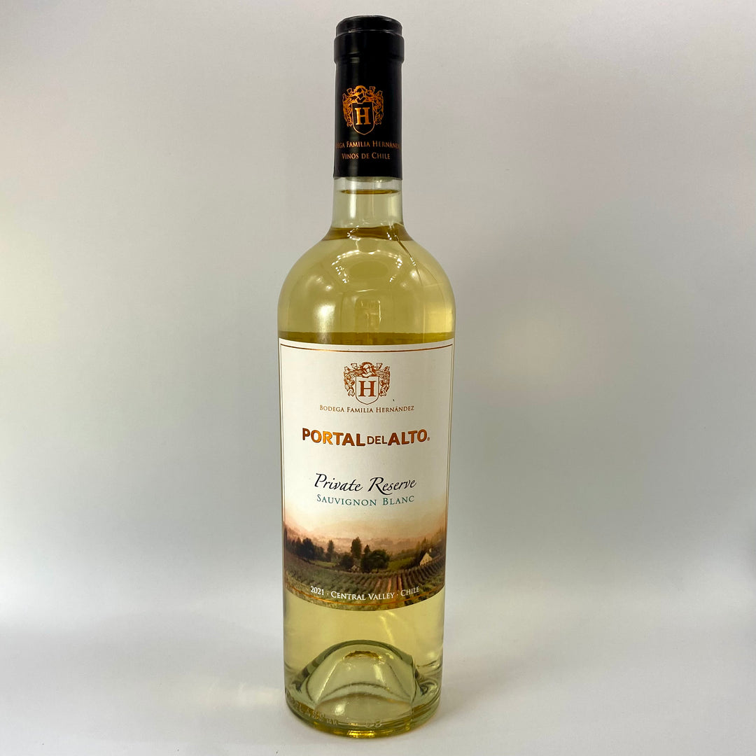 2021 PORTAL DEL ALTO SAUVIGNON BLANC PRIVATE RESERVE, CENTRAL VALLEY CHILE-Happy Wine Calle Ocho