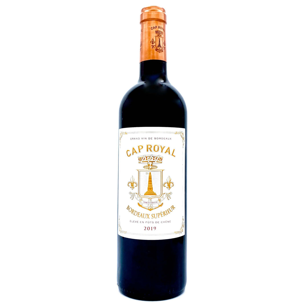 2019 CAP ROYAL BORDEAUX SUPERIEUR, RED BORDEAUX FRANCE-Happy Wine Calle Ocho