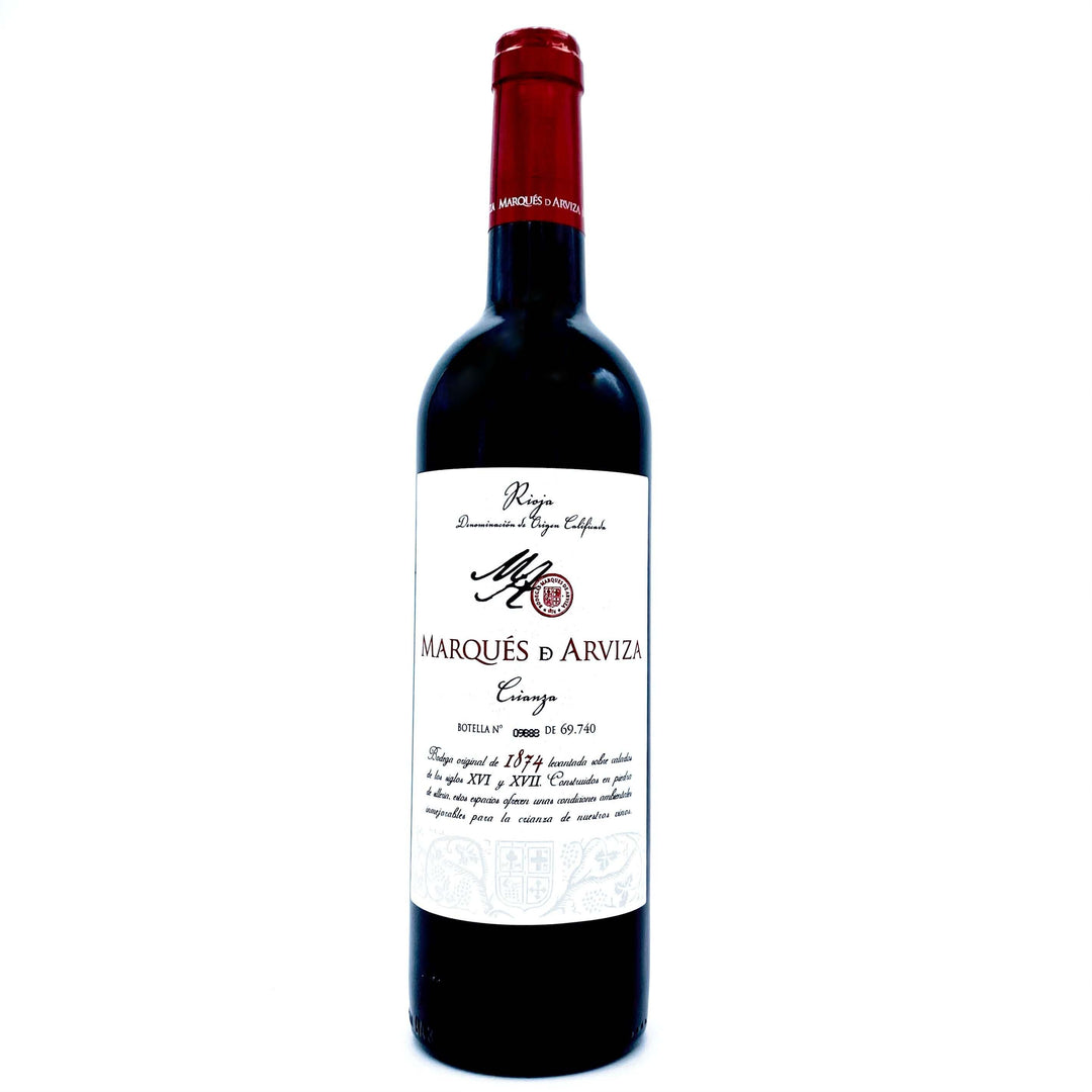 2014 MARQUES DE ARVIZA CRIANZA, RIOJA SPAIN-Happy Wine Calle Ocho