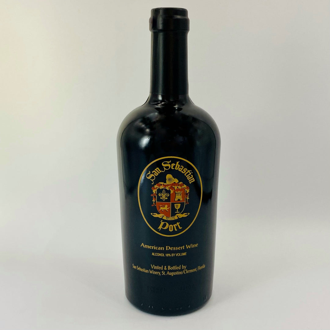 SAN SEBASTIAN RUBY PORT WINE, ST SEBASTIAN WINERY, ST AGUSTINE CLERMONT FLORIDA-Happy Wine Calle Ocho