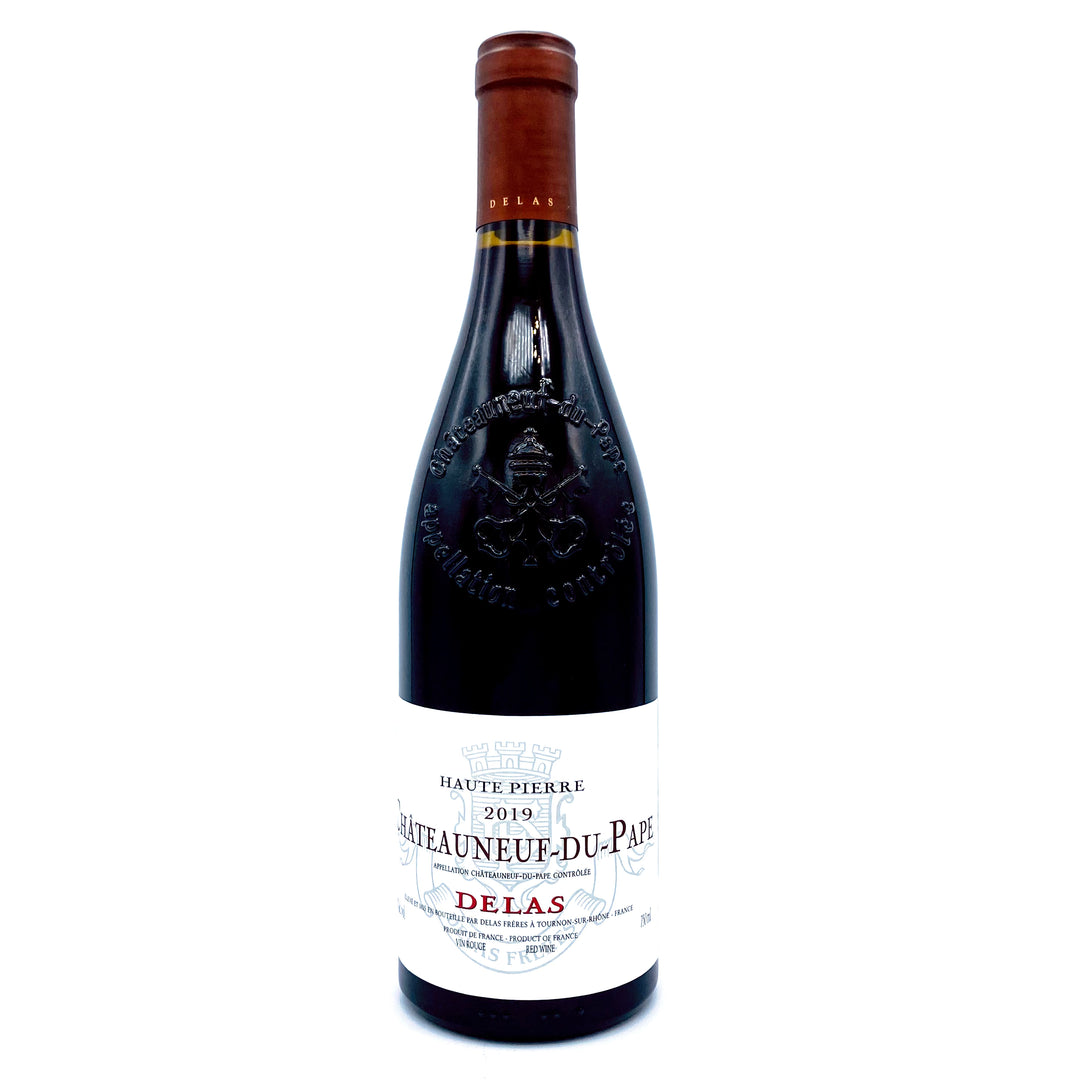 2019 DELAS FRERES CHATEAUNEUF-DU-PAPE HAUTE-PIERRE, RHONE FRANCE-Happy Wine Calle Ocho